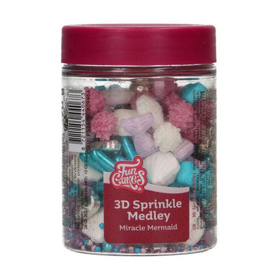 Sprinkle Medley Miracle Mermaid FunCakes décorations en sucre sirène