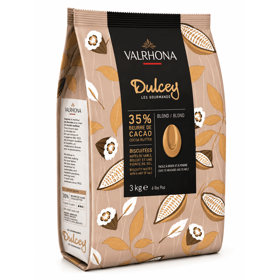 Fèves Chocolat Dulcey 35% Valrhona 3kg