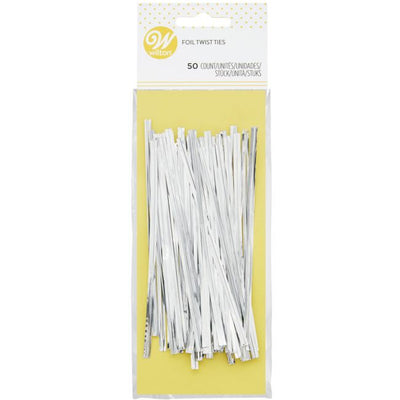 attaches torsadées, argent, fermeture sachet