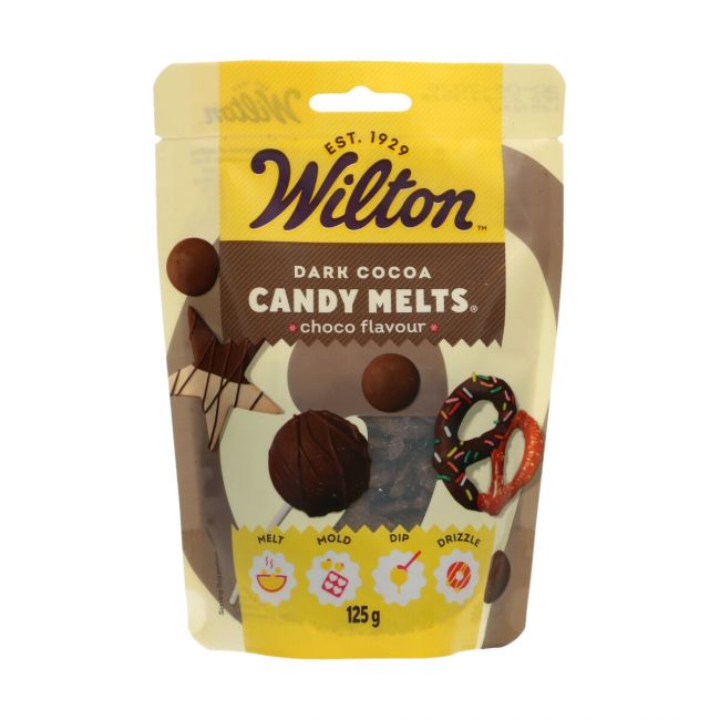 Candy Melts Wilton cacao foncé 125g bonbons à fondre pour pâtisserie