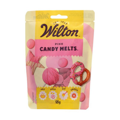 Candy Melts Wilton rose 125g bonbons à fondre pour cake pops et décorations