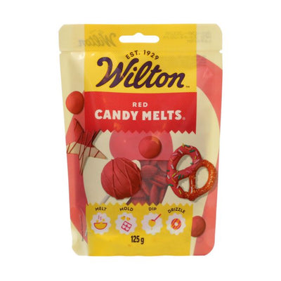 Candy Melts Wilton rouge 125g bonbons à fondre pour décorations et cake pops