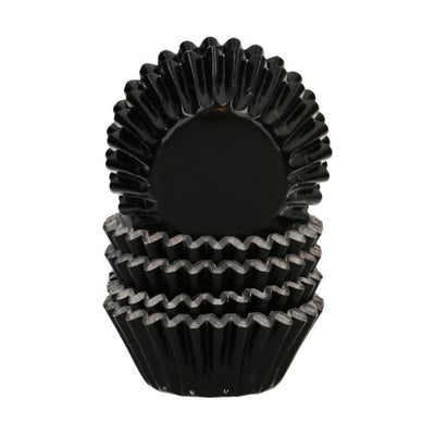 160 Mini Caissettes - Czarny