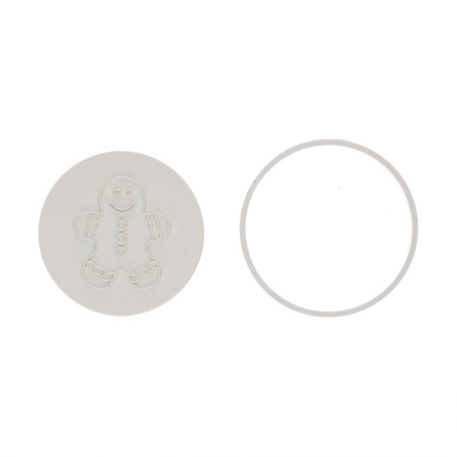 Emporte-pièce & Tampon Bonhomme en Pain d’Épice