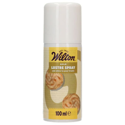 Wilton Lustre Spray Or 100 ml – aérosol comestible doré