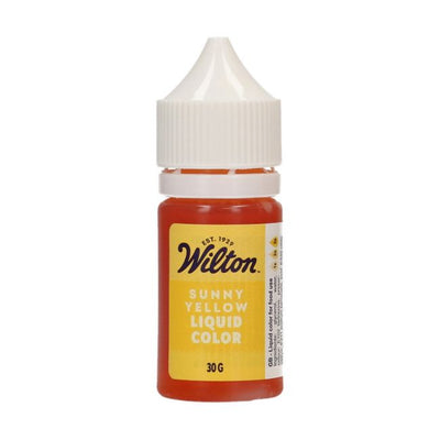 Colorant alimentaire liquide Wilton Sunny Yellow 30 g – jaune éclatant hydrosoluble