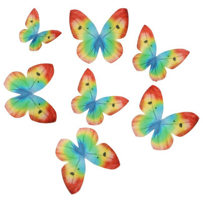 Décorations en Papier Comestibles Papillons Arc-en-ciel – Set/8
Description du produit
Apportez une explosion de couleurs à vos desserts avec les papillons comestibles Wilton Arc-en-ciel.
Fabriqués en papier azyme léger et comestible, ces papillons décoratifs offrent un rendu vibrant, parfait pour les gâteaux d’anniversaire, cupcakes, layer cakes, number cakes ou wedding cakes festifs.
Chaque lot contient 8 papillons multicolores de tailles assorties, faciles à manipuler et prêts à l’emploi.
Leur design réa