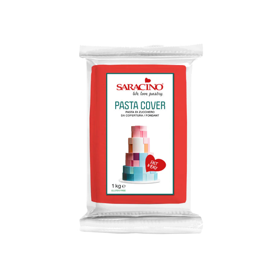 Pasta de Cobertura – Pâte à Sucre Vermelha 1 kg