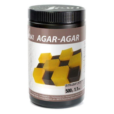 Pot de 500 g d’Agar Agar en poudre Sosa – Gélifiant naturel à base d’algues pour préparations professionnelles