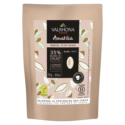 Valrhona Amatika Blanc 35% – sachet 250 g