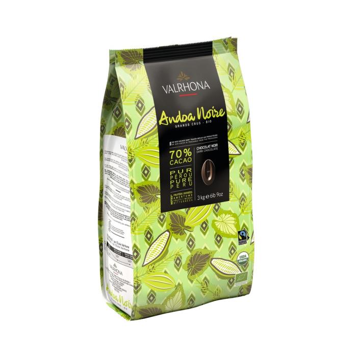 Organic Andoa Noir Beans 70% - 3kg