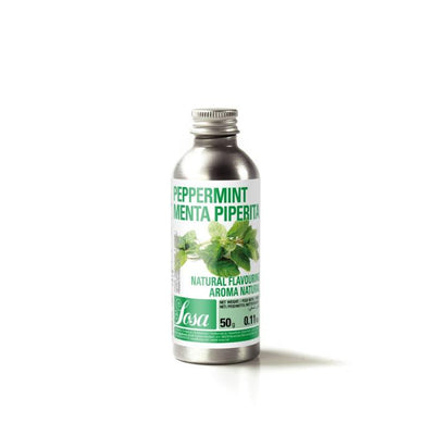 Flacon de 50 g d’arôme naturel de menthe poivrée Sosa