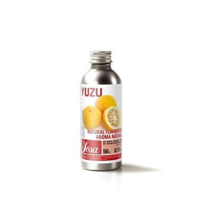 Flacon de 50 g d’arôme naturel de yuzu Sosa pour crèmes, sorbets et cocktails