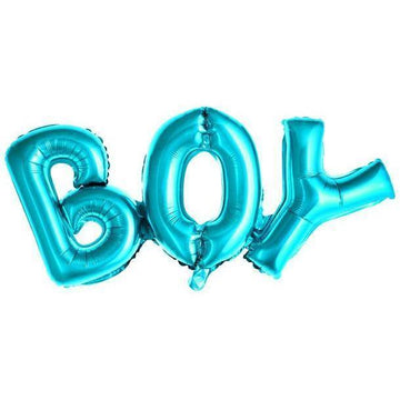 Blue Aluminum Balloon - Boy