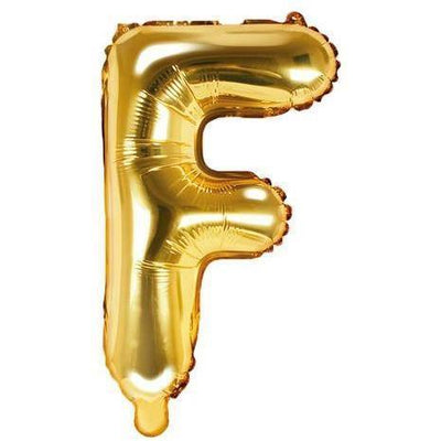 Ballon Lettre Gold - 35 cm - PARTY DECO