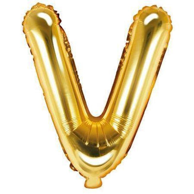 Ballon Lettre Gold - 35 cm - PARTY DECO