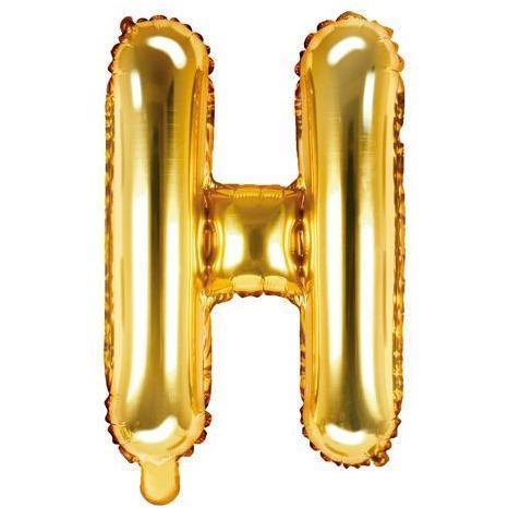 Ballon Lettre Gold - 35 cm - PARTY DECO