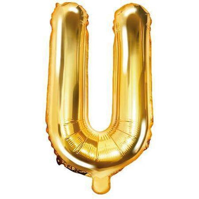 Ballon Lettre Gold - 35 cm - PARTY DECO