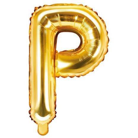 Ballon Lettre Gold - 35 cm - PARTY DECO