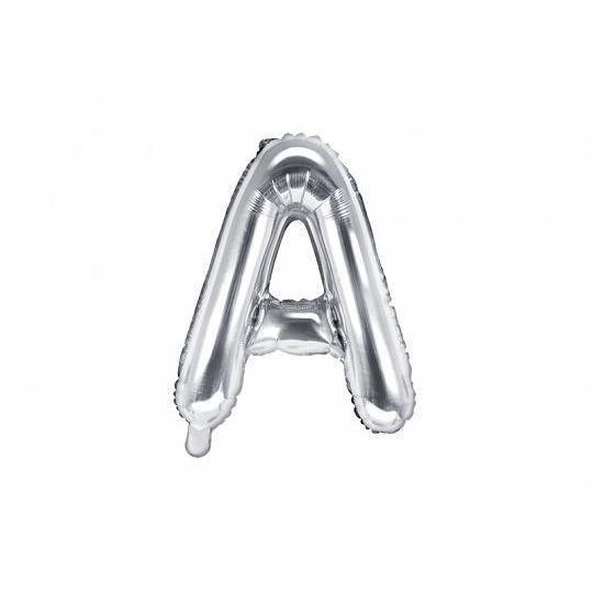 Ballon Lettre Gris Silver - 35 cm - vue 27
