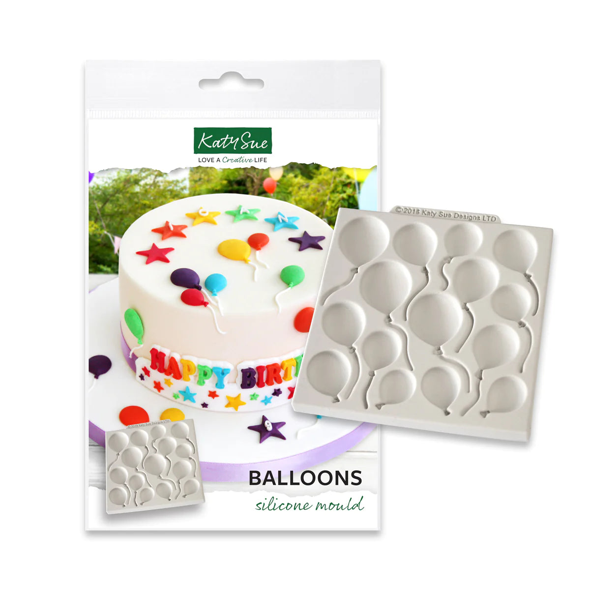 Katy Sue mold - Balloons