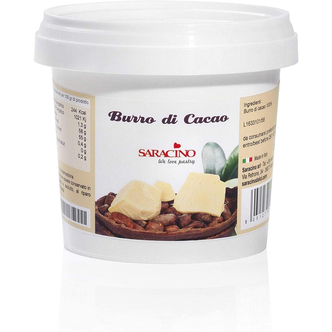 Beurre de cacao - 200g - SARACINO