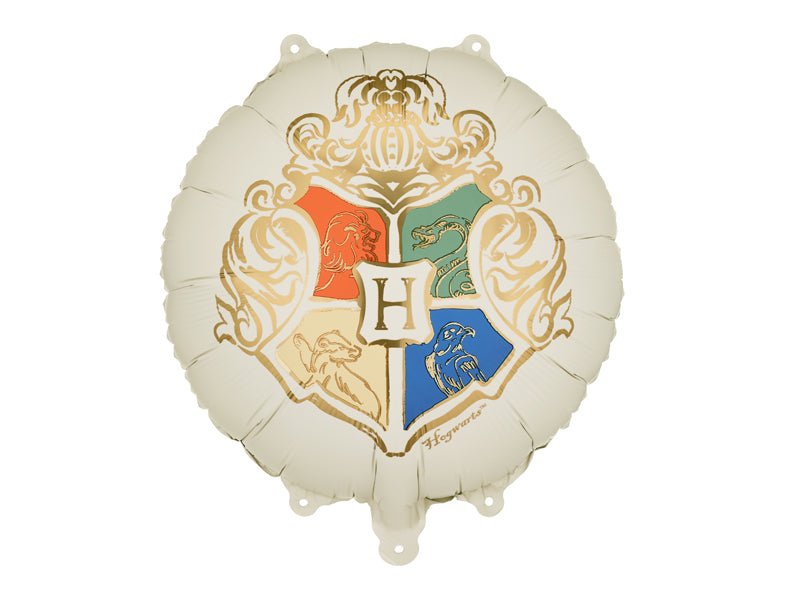 Globo de aluminio Harry Potter Escudo de Hogwarts - 35 cm