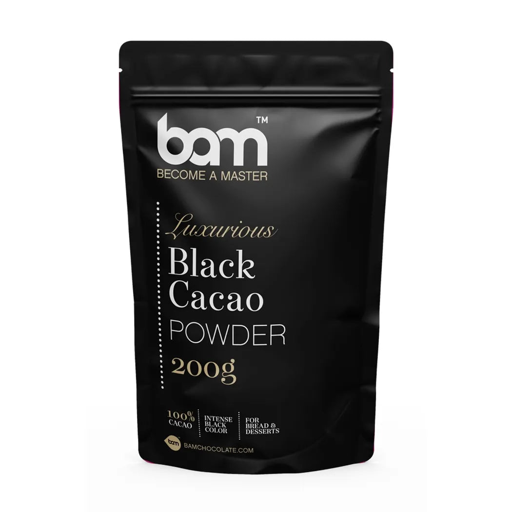 Cacao en polvo 100% negro intenso - 200g