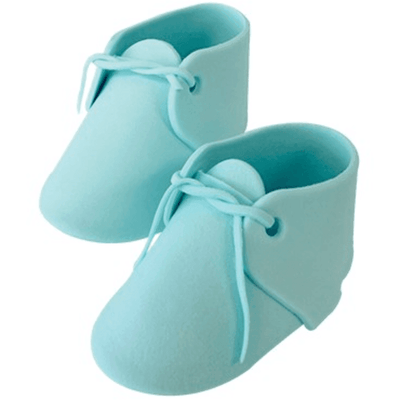 Blue Baby Bootee 100% Comestible - PME