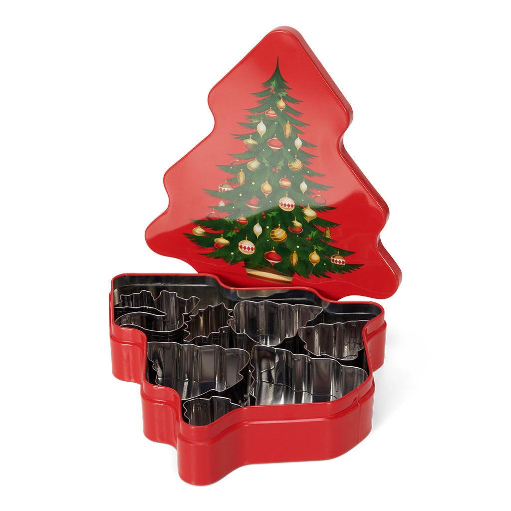 Boite Sapin 7 Découpoirs Inox - PATISSE