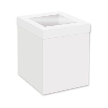 Boîte Haute avec Fenêtre – 40x40x30cm