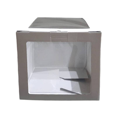 oîte à gâteaux, boîte pâtisserie, boîte gâteau haute, boîte avec fenêtre, boîte Azucren, emballage gâteau professionnel