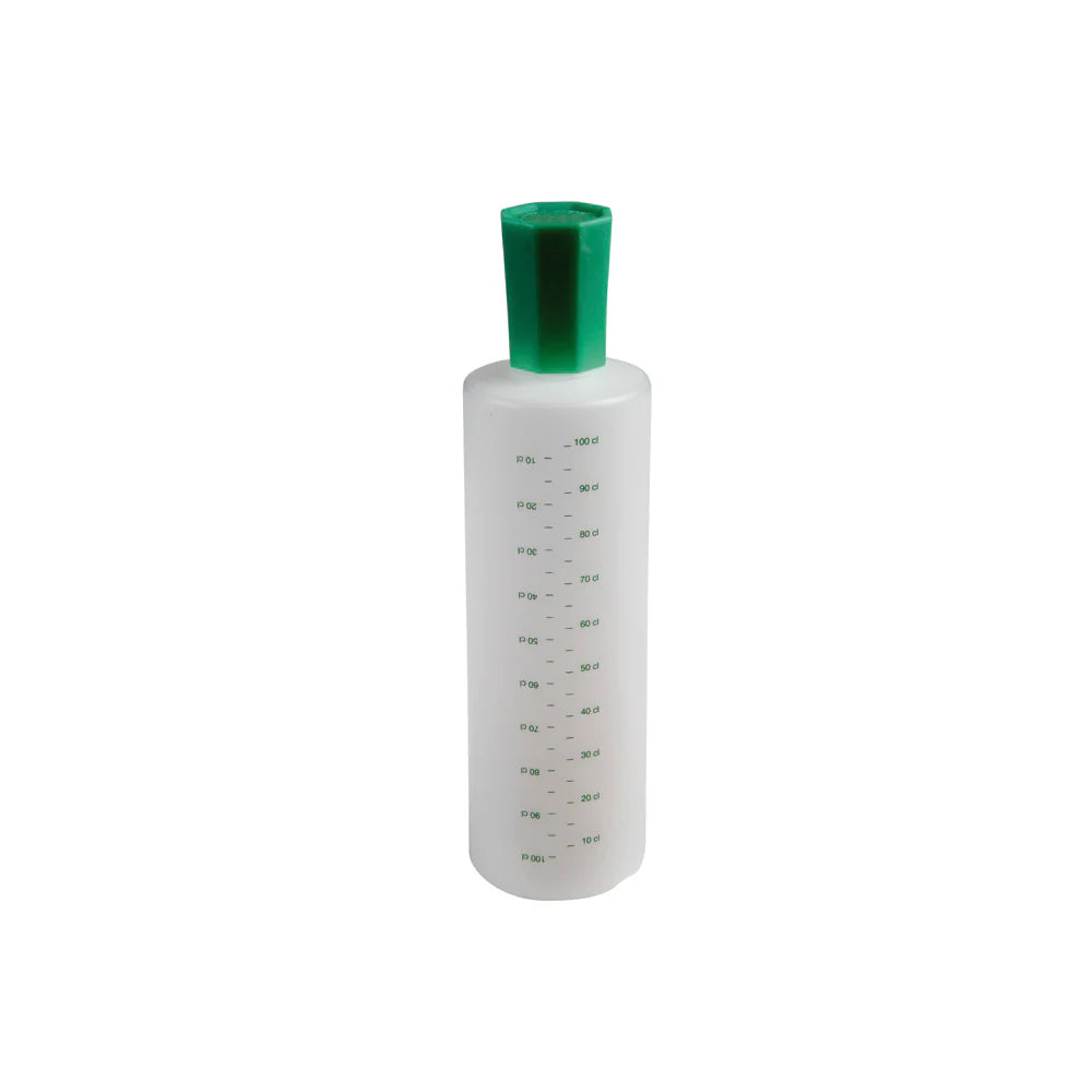 Bouteille doseuse graduée BOTTIGLIA 1000 ml Pavoni – plastique alimentaire professionnel