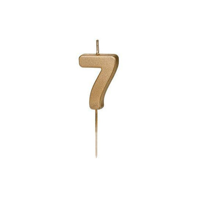 Bougie - Gold Number - Variantes disponibles - PARTY DECO