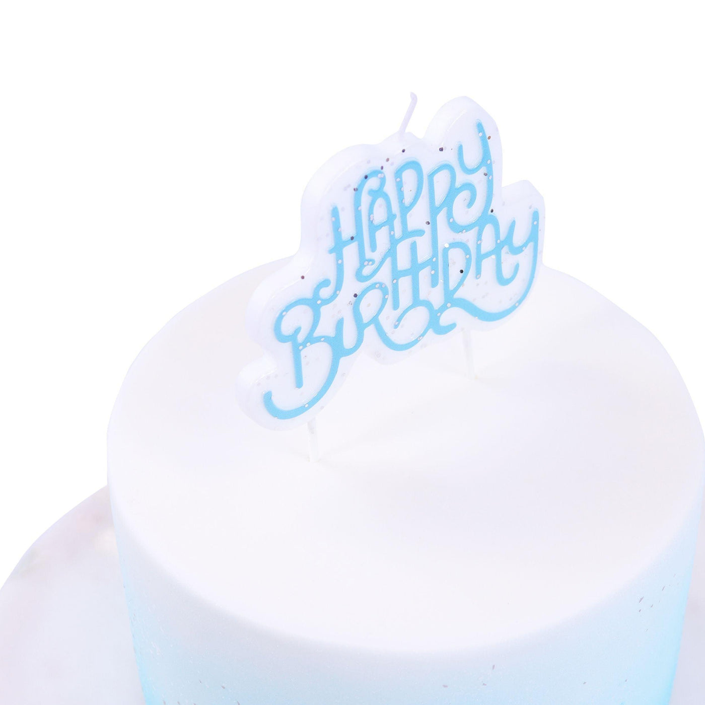 Bougie Topper - Blue Happy Birthday - PME