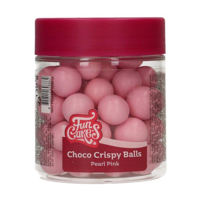 Boules Choco XXL - Pearl Pink 130g - FUN CAKES