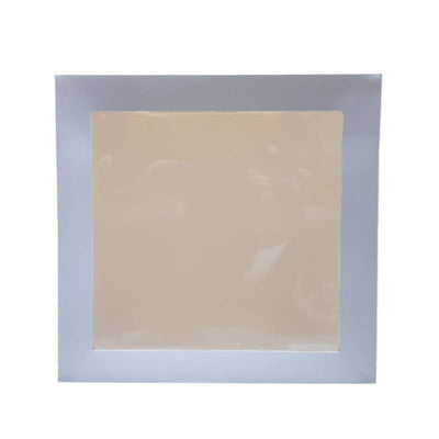 Caixa para Bolo com Janela – 20 × 20 × 9,5 cm