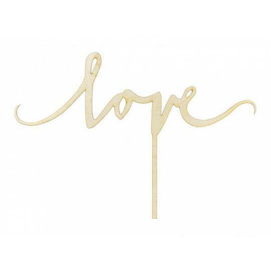 Cake Topper Love