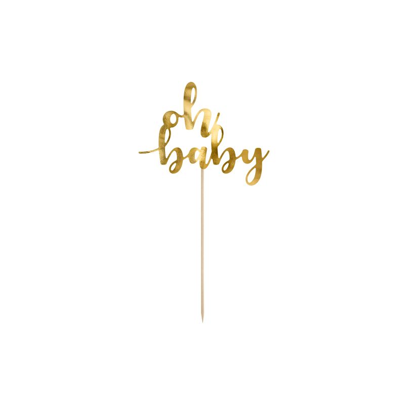 Cake Topper - Oh Baby