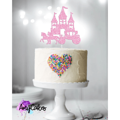 Cake Topper Princess Castle - SWEET STAMP
