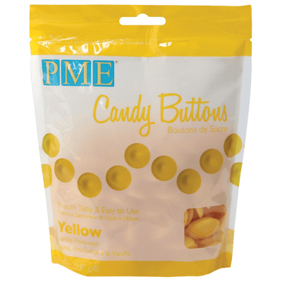 Candy Buttons 340g Jaune - PME