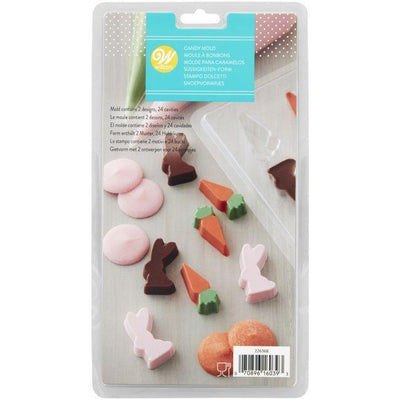 Candy Moule - Mini Bunny & Carotte - WILTON