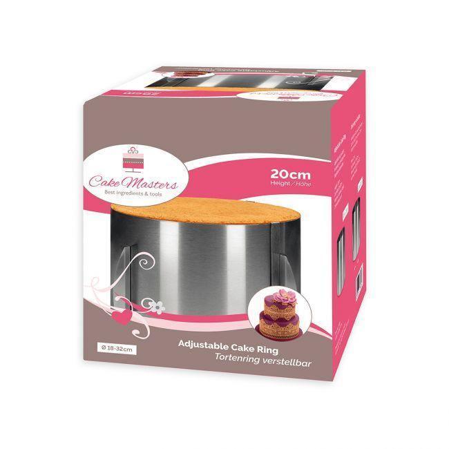 Cercle à Pâtisserie Ajustable - Haut