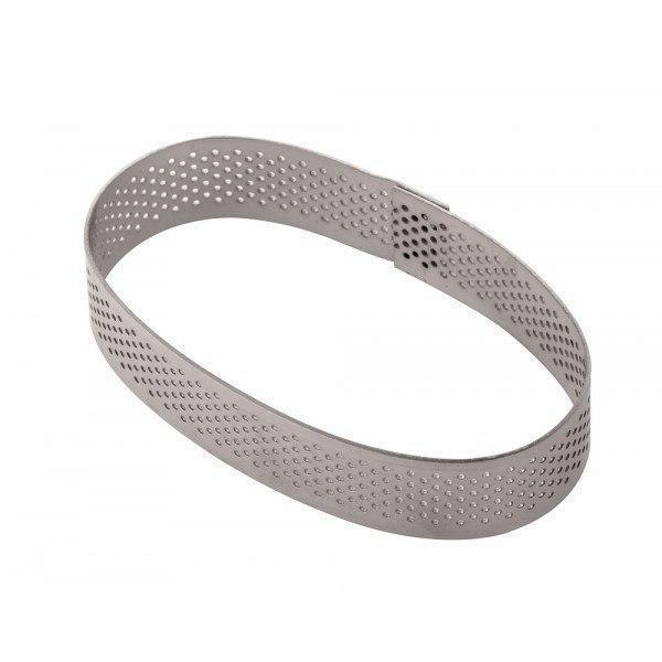 Cercle Oval Arrondi à Tartelette Micro Perforé