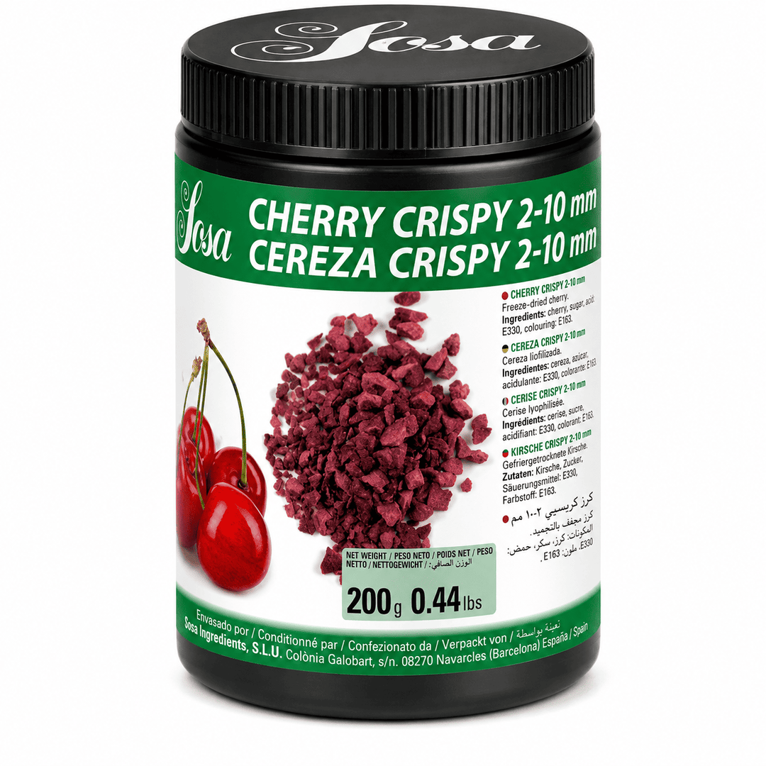 Cerise Crispy 2-10mm Lyophilisées 200g
