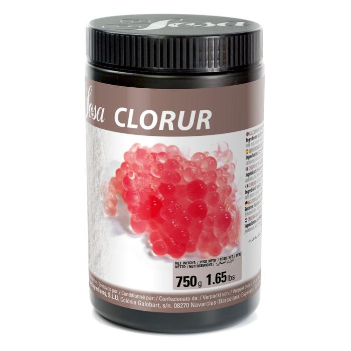 Pot de 750 g de chlorure de calcium Sosa pour sphérification en cuisine moléculaire