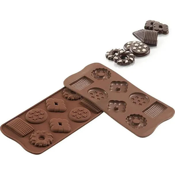 Chocolate mold - CHOCO BISCUITS