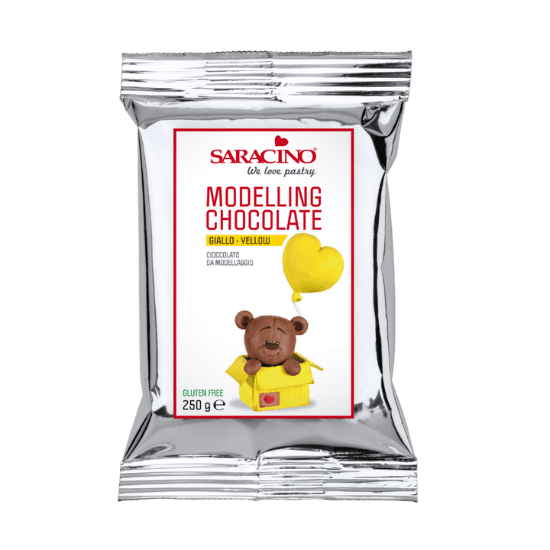 Chocolat de Modelage - Jaune 250g - SARACINO