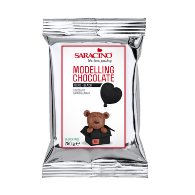 Chocolat de Modelage - Noir 250g - SARACINO