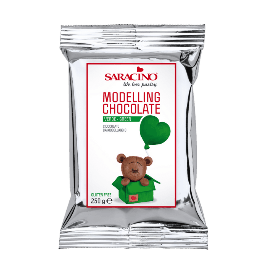 Chocolat de Modelage - Vert 250g - SARACINO